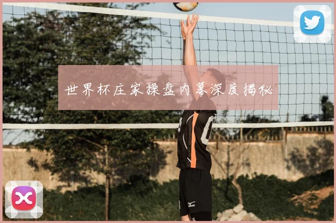 世界杯庄家操盘内幕深度揭秘