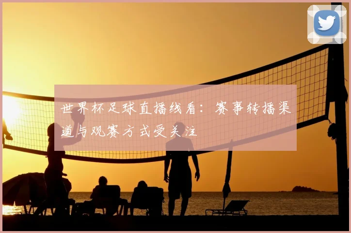 世界杯足球直播线看：赛事转播渠道与观赛方式受关注